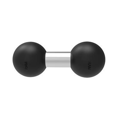 RAM Mounts - RAM-B-230 - Ram double adaptateur de boule de 1 pouce