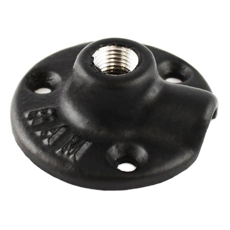 RAM Mounts - RAM-B-232-90 - RAM 2 1/2Inch DIA. BASE AVEC TROUS DE 1/4INCHNPT 90D