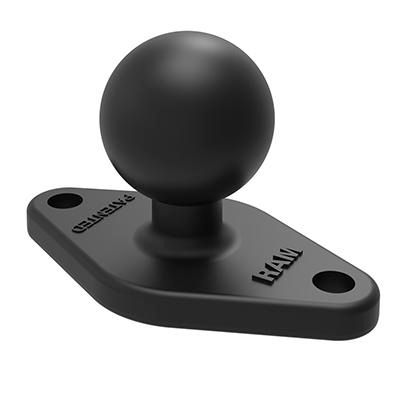RAM Mounts - RAM-B-238 - RAM 2 7/16Inch X 1 5/16Inch BASE AVEC BOULE