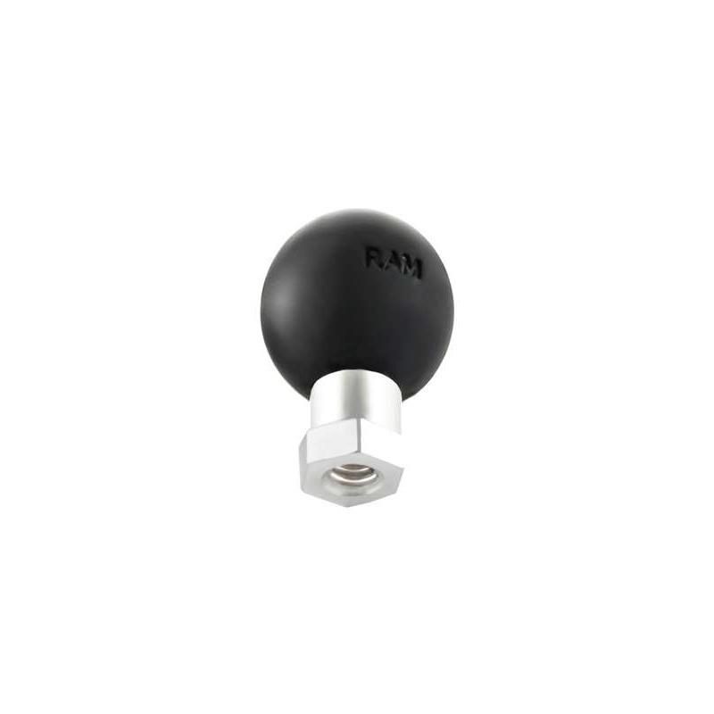 RAM Mounts - RAM-B-337U-200 - 200 BLK BASE 1/4Inch-20 HOLE HEX 1InchBALL