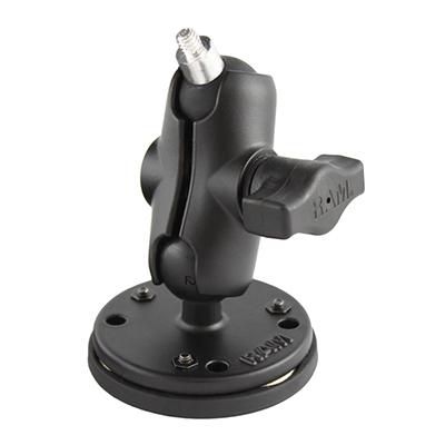 RAM Mounts - RAM-B-339-A-237U - Unpkd Ram Mount w/ mag base