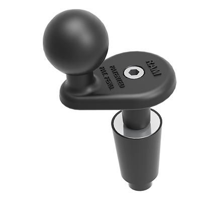RAM Mounts - RAM-B-342U - UNPKD RAM CYCLE STEM BASE W/ 1Inch DIA BALL