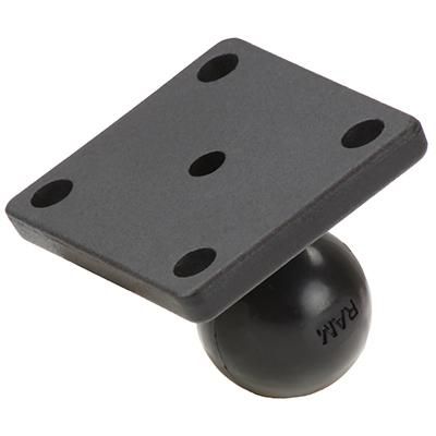 RAM Mounts - RAM-B-347 - RAM 2Inch X 1.7Inch BASE AMPS HOLE PAT