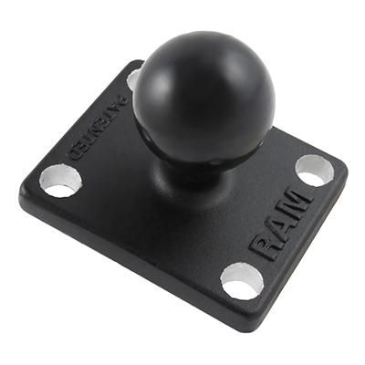 RAM Mounts - RAM-B-347U-BT - UNPKD. 2Inch X 1.7Inch AMPS DE BASE AVEC TROUS DE 7MM