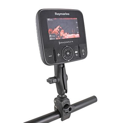 RAM Mounts - RAM-B-400-379-M616 - RAM raymarine mnt w/ clamp