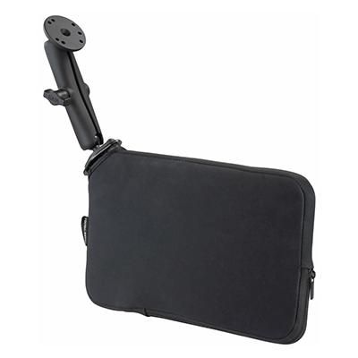 RAM Mounts - RAM-B-407-C-202U - UNPKD RAM TOUGH WEDGE LNG ARM ROUND BASE