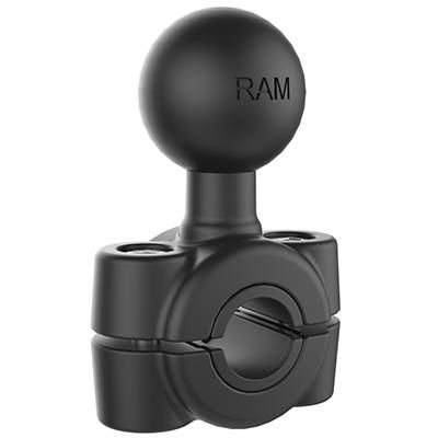 RAM Mounts - RAM-B-408-37-62 - RAM HANDLEBAR MNT 3/8Inch-5/8Inch 1Inch BALL