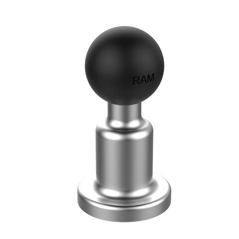 RAM Mounts - RAM-B-463U - SOCLE AVEC BOULE DE 1" AVEC VERROUILLAGE À GOUPILLE ET TROU FILETÉ DE 1/4-20" DE RAM