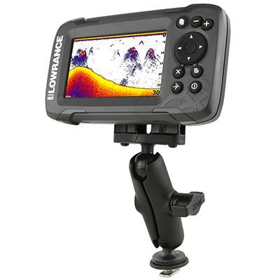 RAM Mounts - RAM-B-LO12-354-TRA1 - BASE DE RAIL POUR RAM MOUNTS POUR LOWRANCE HOOK2