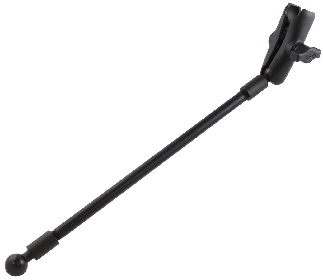 RAM Mounts - RAM-BB-230-18-201U - RAM 1Inch TO 1Inch BALL EXT POLE 18Inch LG W ARM