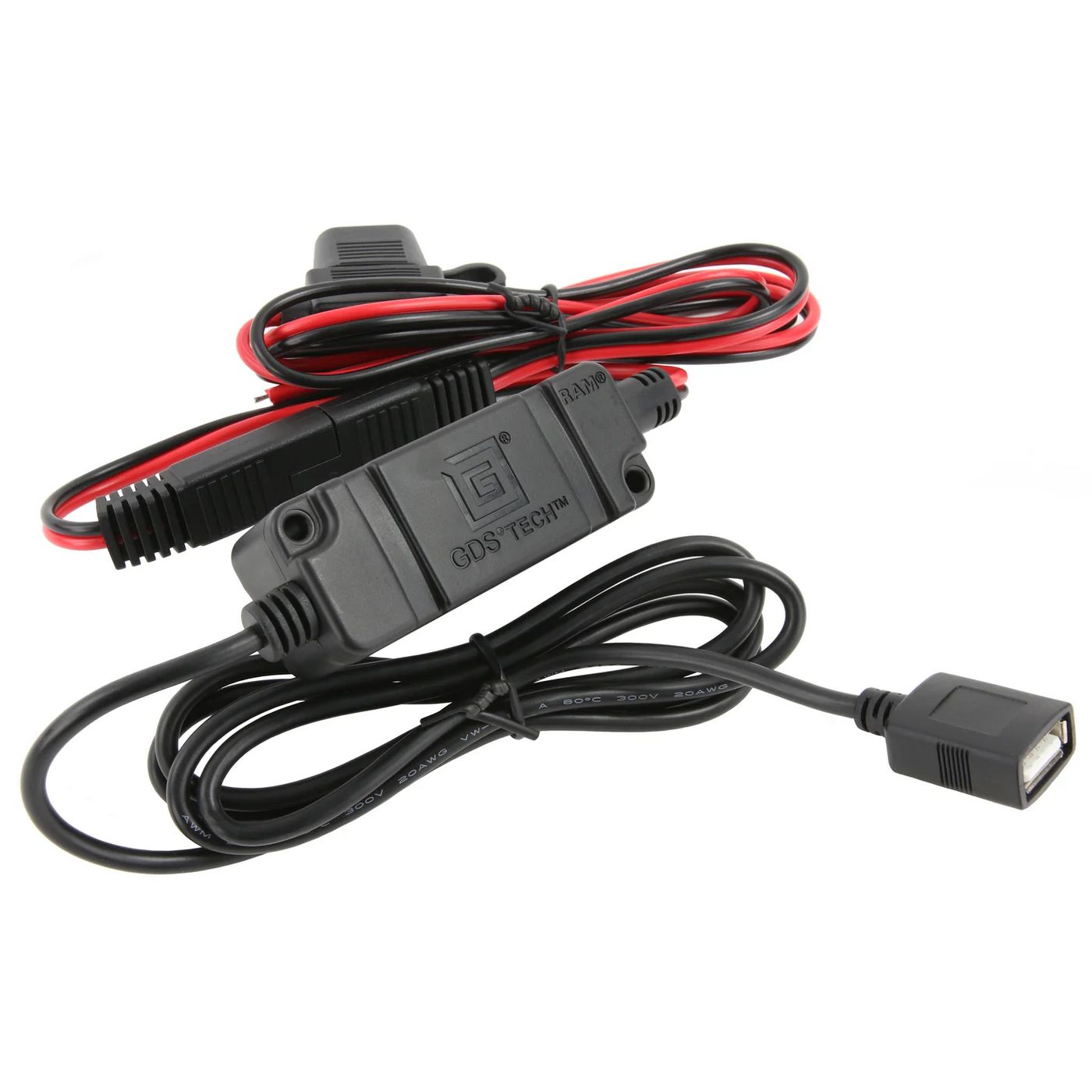 RAM Mounts - RAM-CHARGE-V7MU - RAM Mounts RAM® Hardwire Charger for  Motorcycles