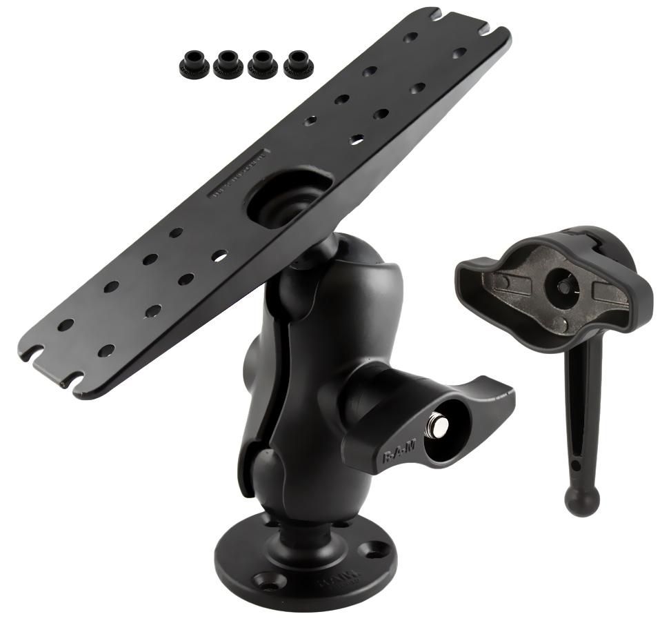 RAM Mounts - RAM-D-111-C-KNOB9H - Support RAM avec 3pouces x 11pouces