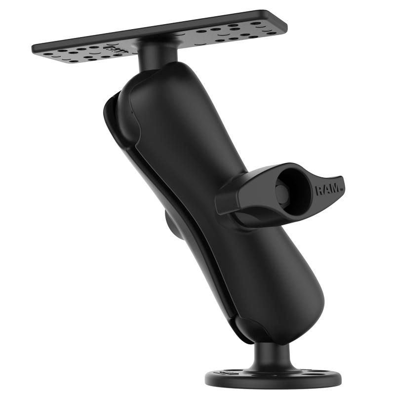 RAM Mounts - RAM-D-115 - RAM 6.25X2 PLATE W D BALL, ARM and BASE