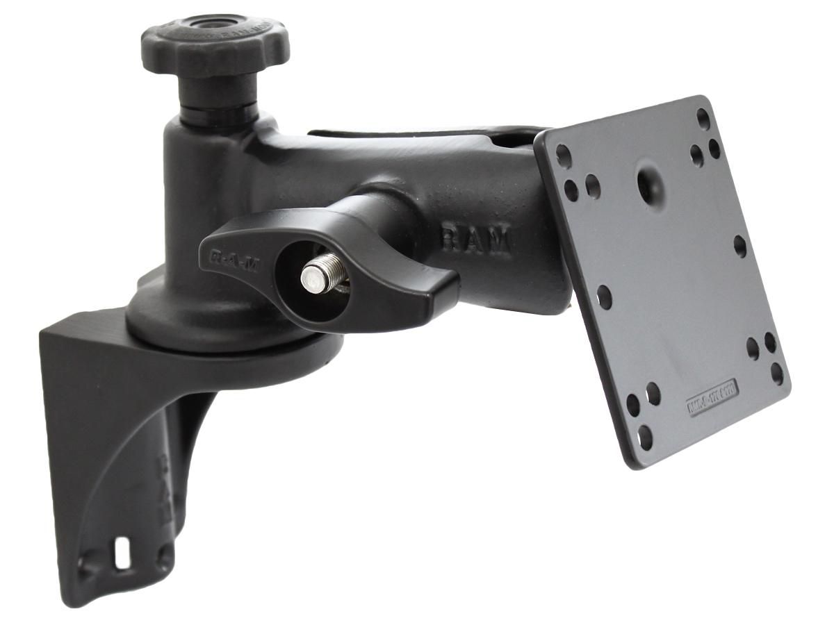 RAM Mounts - RAM-D-162V-MC2 - RAM SWING ARM VERT. BASE RAM-D-162V-MC2, Afficheur, Support actif, Intérieur, Noir