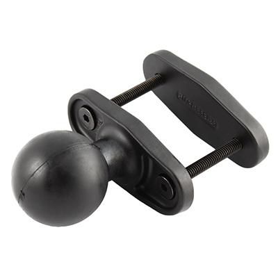 RAM Mounts - RAM-D-247U-25 - RAM Mounts BALL D-SIZE 2.25", FLAT 2.5" CLAMP BASE