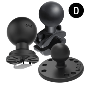 RAM Mounts - RAM-D-247U - RAM MOUNTS socle de charge pour gds