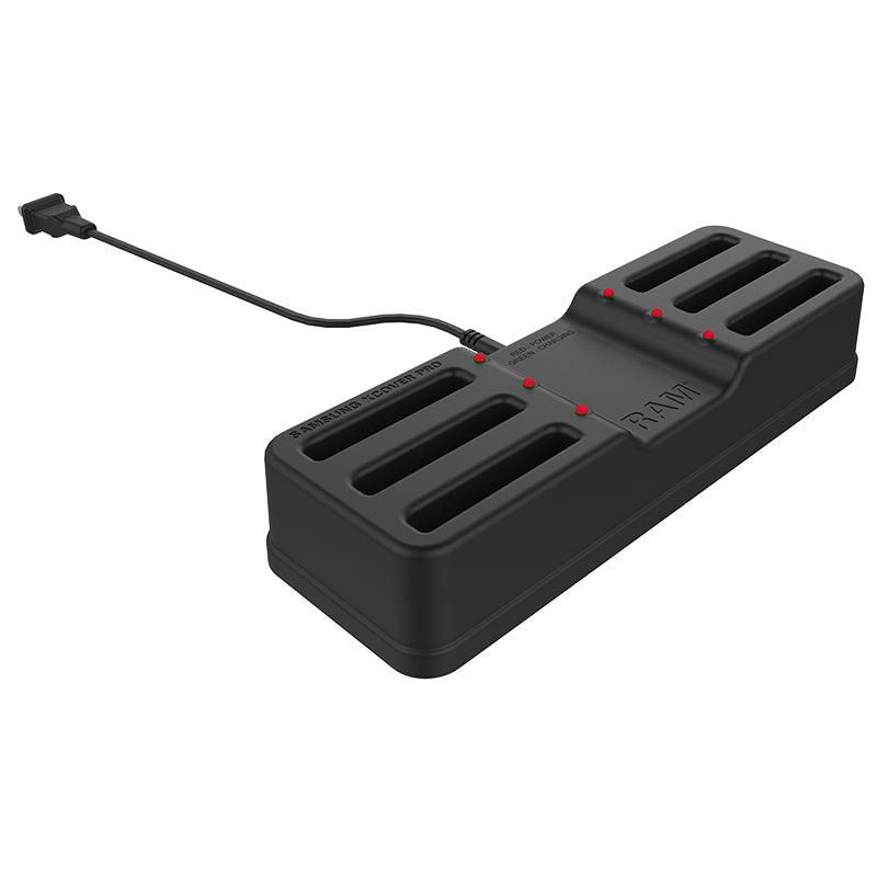 RAM Mounts - RAM-DOCK-6G-SAM59PU - UNPKD RAM SAMSUNG XCOVER POWERED 6 GANG DOCK