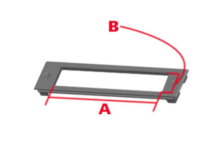 RAM Mounts - RAM-FP6-OSH1 - Plastron personnalisé RAM X07