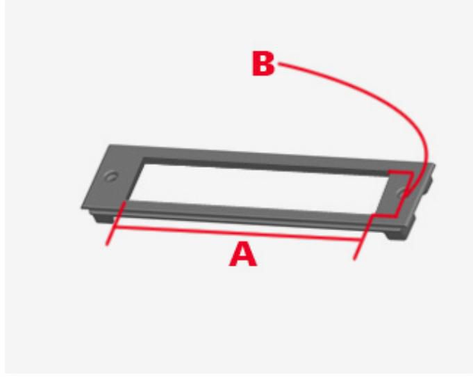 RAM Mounts - RAM-FP6-OSH2 - Plaque frontale personnalisée X08 RAM