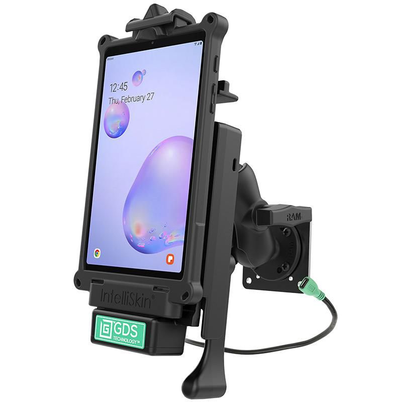 RAM Mounts - RAM-GDS-101LB-OMT2-SAM67-V7B1U - UNPKD RAM GDS LOCKING DOCK BUNDLE INTELLISKIN FOR SAMSUNG TAB A 8.4 SM-T307 W/ BACKING PLATE