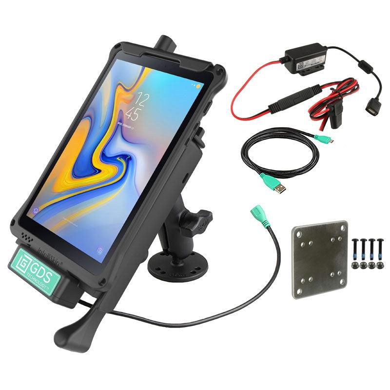 RAM Mounts - RAM-GDS-B-101LB-SAM40-V7B1U - UNPKD RAM GDS LOCKING DOCK BUNDLE FOR SAMSUNG TAB A 8.0 SM-T387 WITH BACKING PLATE