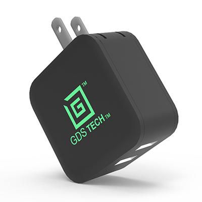 RAM Mounts - RAM-GDS-CHARGE-USB2W - Chargeur mural USB 2 ports Gds