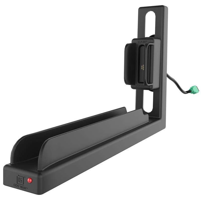RAM Mounts - RAM-GDS-DOCK-G7-NGU - UNPKD RAM SLIDE DOCK FOR INTELLISKIN NEXT GEN L BRACKT SCREW DOWN RAM-GDS-DOCK-G7-NGU, Tablet/UMPC, Support actif, Noir