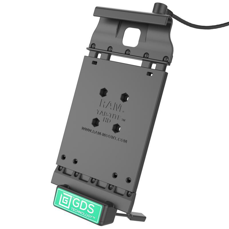 RAM Mounts - RAM-GDS-DOCK-V2-SAM12-AUD1U - Veh Dock - Sam G Tab 4 8.0 A RAM-GDS-DOCK-V2-SAM12-AUD1U, Samsung, Galaxy Tab 4 8.0, Noir