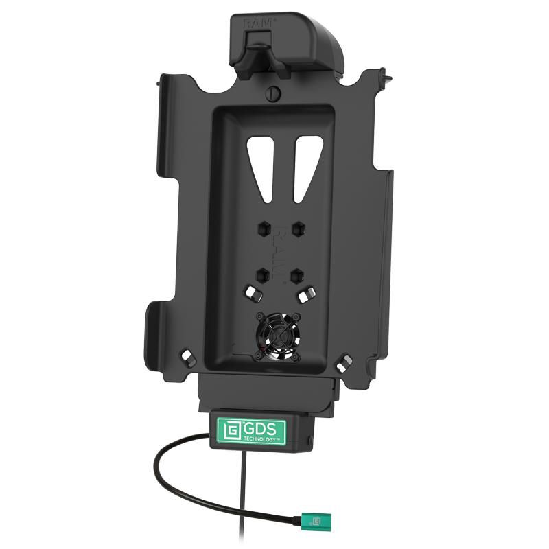 RAM Mounts - RAM-GDS-DOCKF-AP32CPU - GDS VEHICLE DOCK USBC HIGH SPEED W/ FAN FOR INTELLISKIN NG FOR APPLE IPAD 11" 1ST and 2ND GEN and AIR 4TH GEN