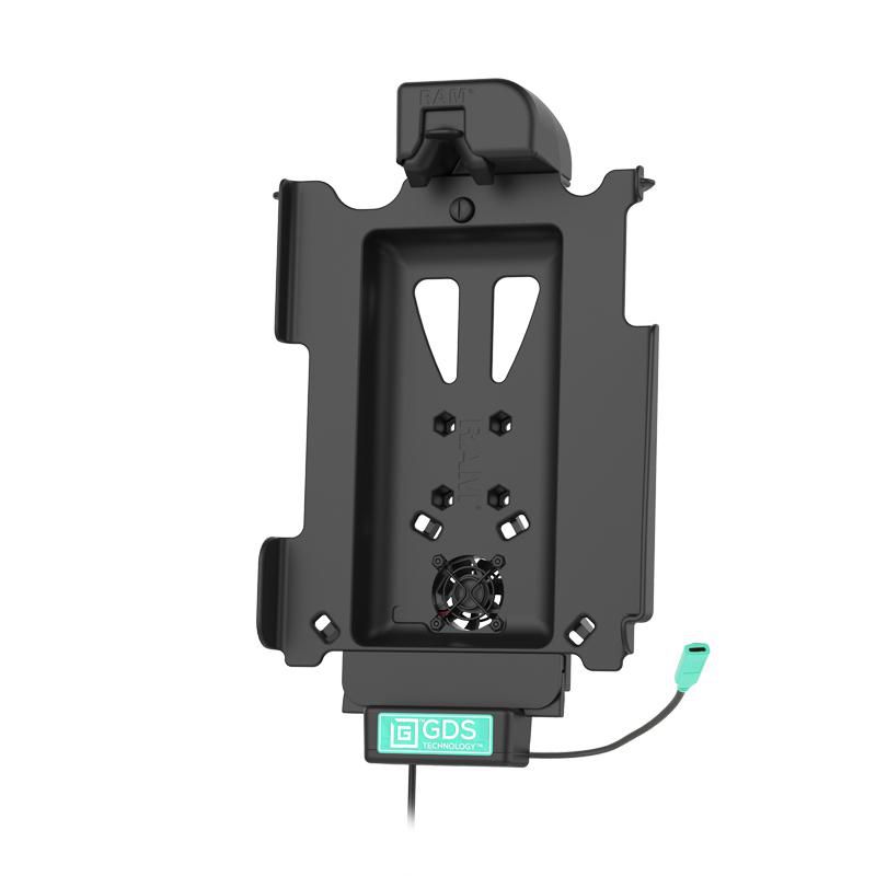 RAM Mounts - RAM-GDS-DOCKF-AP32CU - GDS VEHICLE DOCK USBC W/ FAN FOR INTELLISKIN NG FOR APPLE IPAD 11" 1ST and 2ND GEN and AIR 4TH GEN