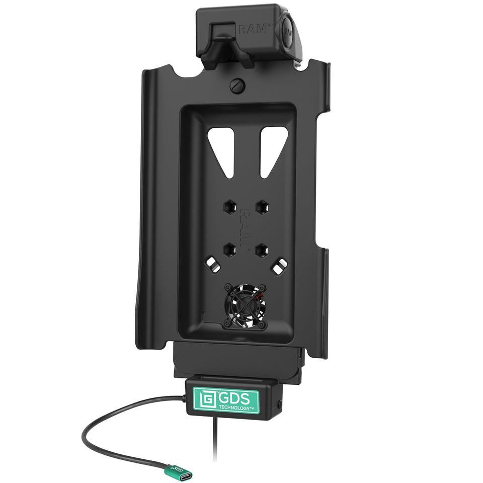 RAM Mounts - RAM-GDS-DOCKF-SAM75CPU - GDS STATION D'ACCUEIL POUR VEHICULE USBC HIGH SPEED W/ FAN POUR SAMSUNG GALAXY TAB A7 10.4 SM-T500