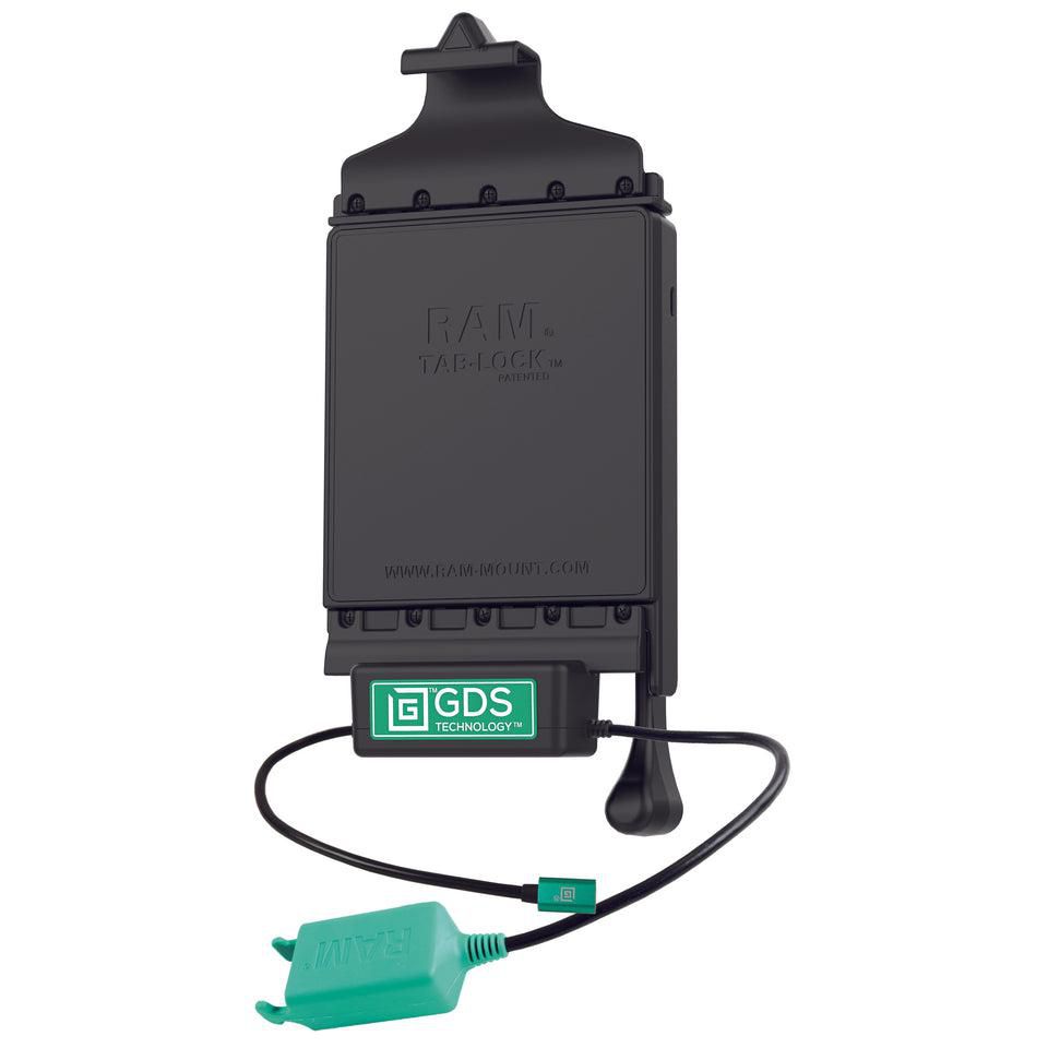 RAM Mounts - RAM-GDS-DOCKL-V10-OMT3CD2U - UNPKD RAM VEH GDS HIGH SPEED TYPE-C LOCKING DOCK FOR INTELLISKIN NEXT GENERATION WITH SHORT TOP CUP POWER , DUAL USB