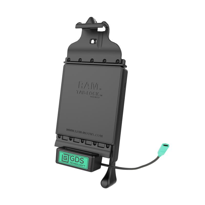 RAM Mounts - RAM-GDS-DOCKL-V9-SAM67CU - UNPKD RAM VEH GDS TYPE-C LOCKING DOCK POUR SAMSUNG TAB A 8.0 SM-T290, T295 et 8.4 SM-T307 RAM-GDS-DOCKL-V9-SAM67CU, Tablet/UMPC, Active