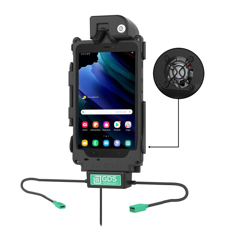 RAM Mounts - RAM-GDS-DOCKLF-SAM62CDU - UNPKD GDS station d'accueil pour vehicule avec ventilateur USBC et donnees peripheriques pour SAMSUNG TAB ACTIVE2 et TAB ACTIVE3