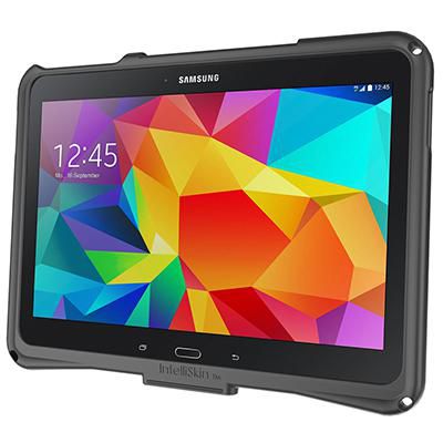 RAM Mounts - RAM-GDS-SKIN-SAM13U - IntelliSkin-Sam G Tab 4 10.1 IntelliSkin pour Samsung Tab 4 10.1, Capot, Samsung, Galaxy Tab 4 10.1, 254 g, Noir