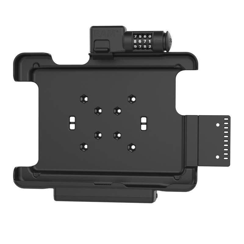 RAM Mounts - RAM-HOL-HON9CLU - RAM COMBO LOCK UNPOWERED SPRING LOADED CRADLE FOR HONEYWELL RT10 SERIES TABLETS