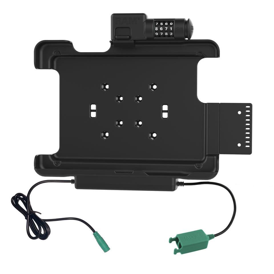 RAM Mounts - RAM-HOL-HON9PD2CLU - UNPKD RAM POWER AND DATA W/ 2 USB-A FEMALE SOCKETS COMBO LOCKING CRADLE FOR HONEYWELL RT10 SERIES TABLETS