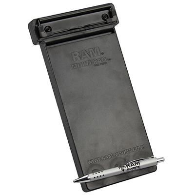 RAM Mounts - RAM-HOL-MP1U - UNPKD RAM MULTI PAD Support universel pour bloc-notes, support passif, universel, noir