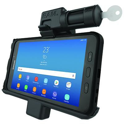 RAM Mounts - RAM-HOL-SAM7PKLU - UNPKD DOCK SAMSUNG TAB ACTIVE 8.0 KEY
