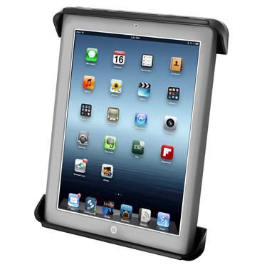 RAM Mounts - RAM-HOL-TAB3 - RAM TAB-TITE IPAD MID TABLETS Tab-Tite Tablet Holder for Apple iPad Gen 1-4 , More, Tablet/UMPC, Passive holder, Black