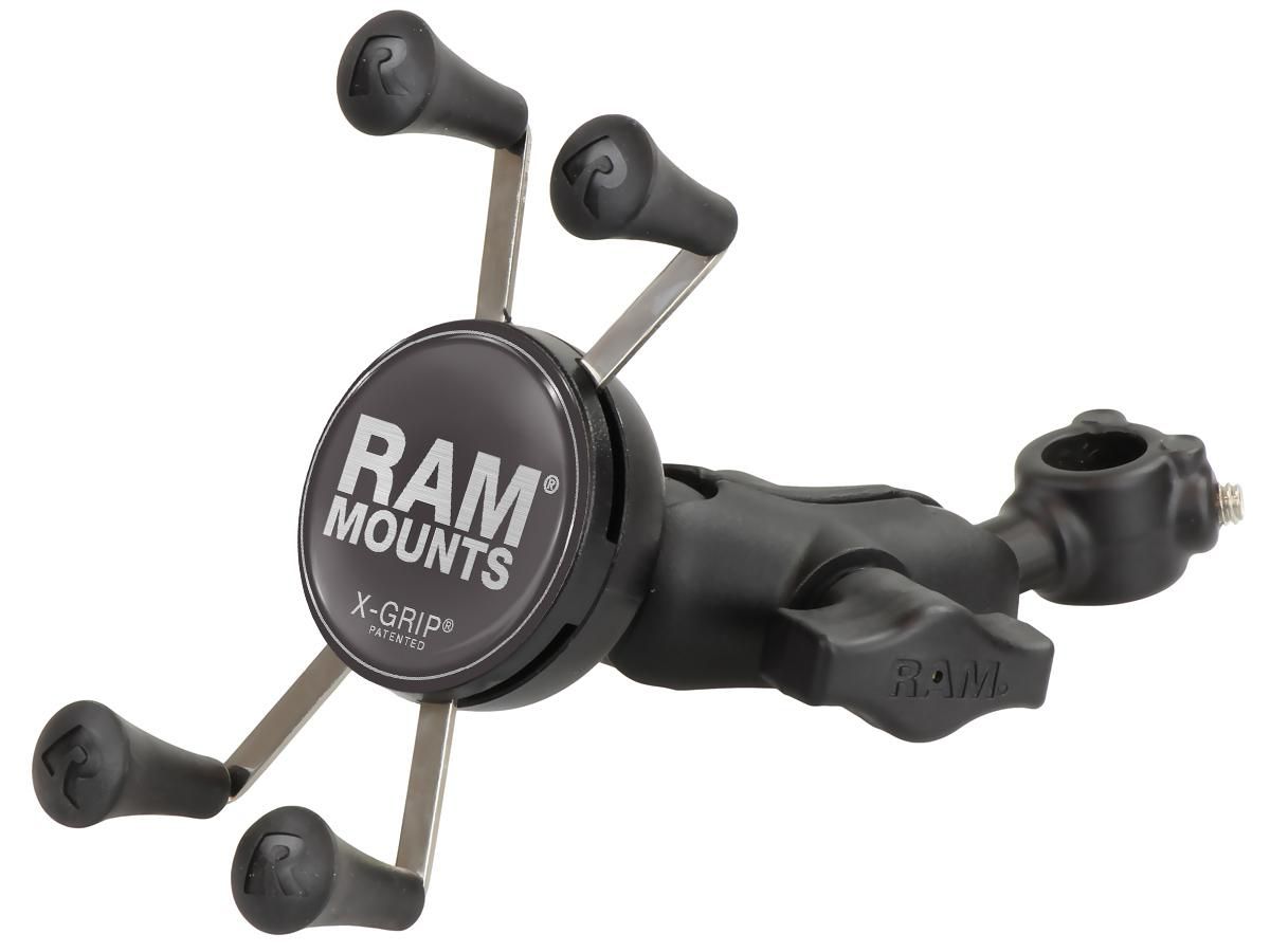 RAM Mounts - RAM-HOL-UN7-A-309-5U - RAM X-GRIP W/ RAIL MOUNT RAM-HOL-UN7-A-309-5U, Téléphone portable/Smartphone, Support passif, Universel, Noir