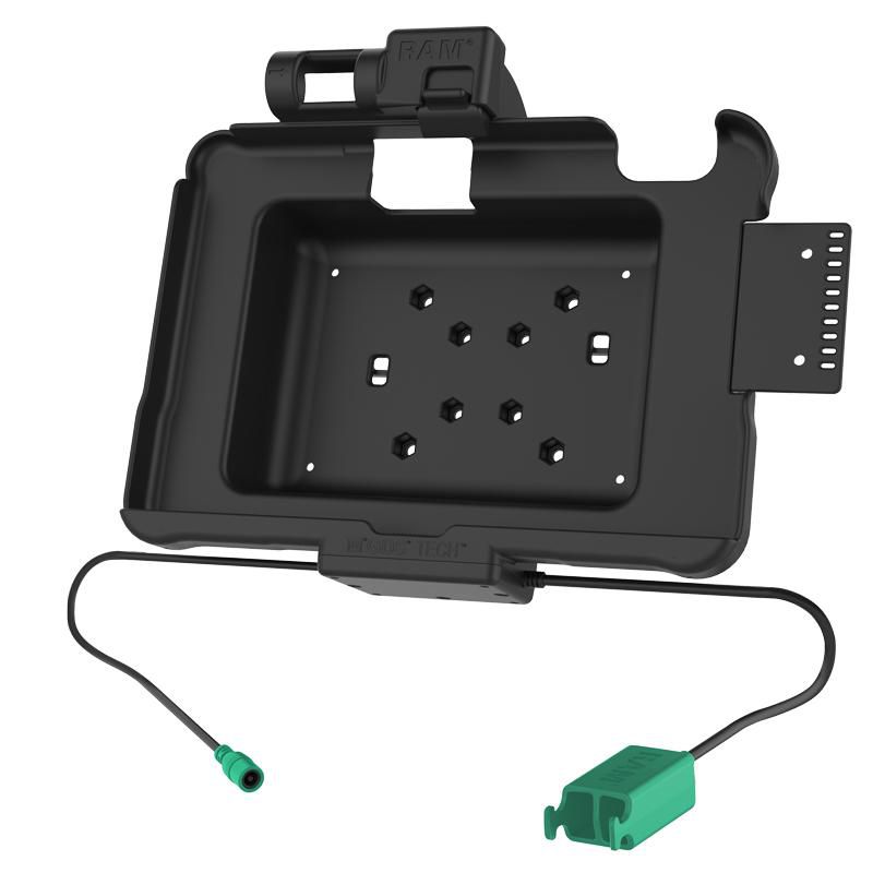 RAM Mounts - RAM-HOL-ZE11PD2U - UNPKD RAM POWER AND DATA W/ 2 USB-A FEMALE SOCKETS CRADLE FOR ZEBRA ET5X 10.1" SERIES TABLETS