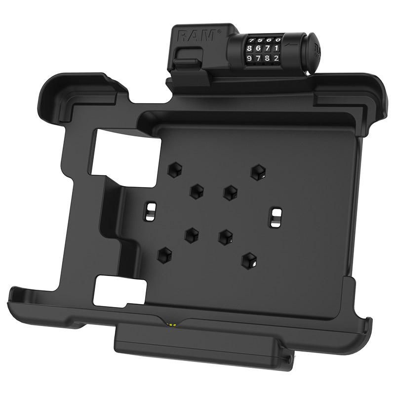 RAM Mounts - RAM-HOL-ZE15CLU - BÉLIER NON ALIMENTÉ COMBO LOCK SPRING LOADED SOCLE POUR TABLETTES ZEBRA SÉRIE L10