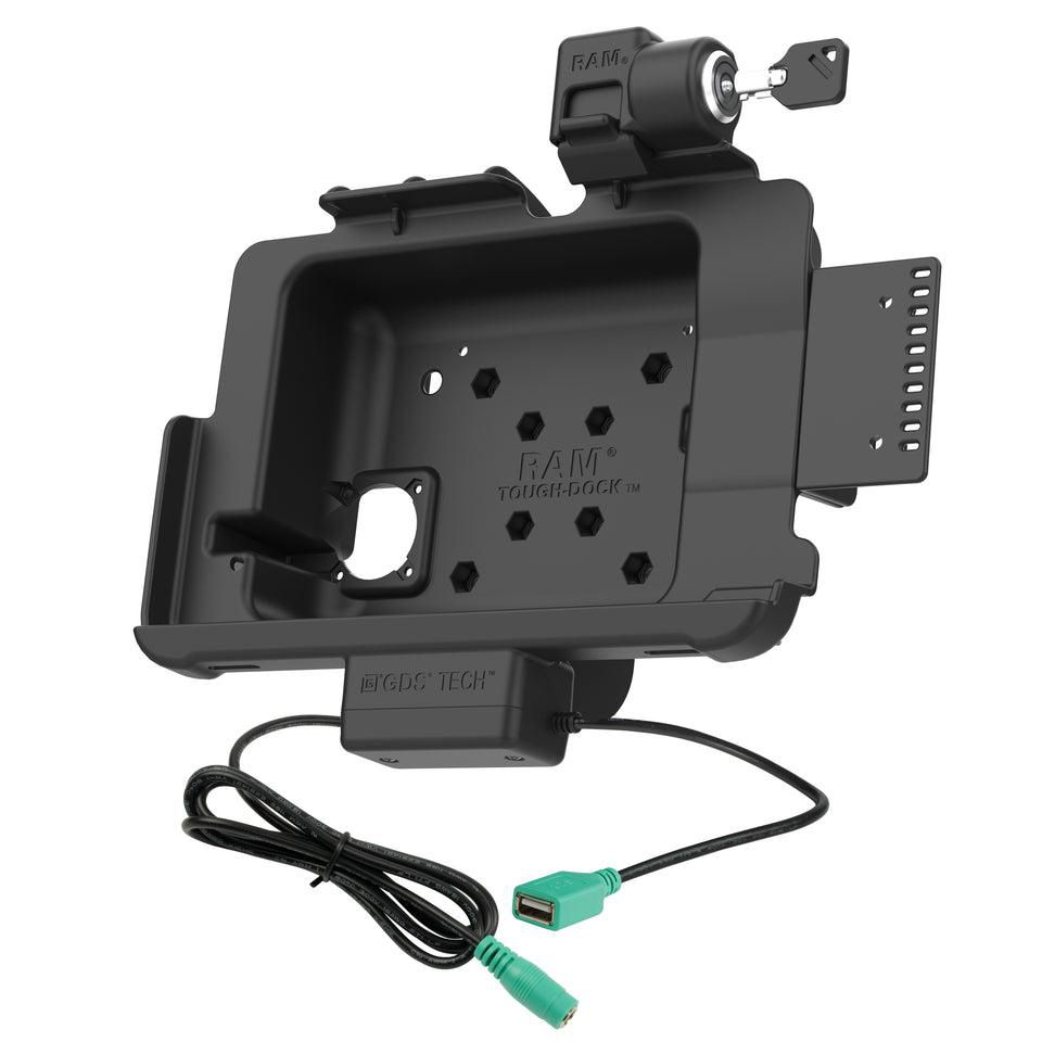 RAM Mounts - RAM-HOL-ZE21PDKLU - Verrouillage RAM® Tough-DockT Power , Data pour Zebra ET4x 10" Tablet