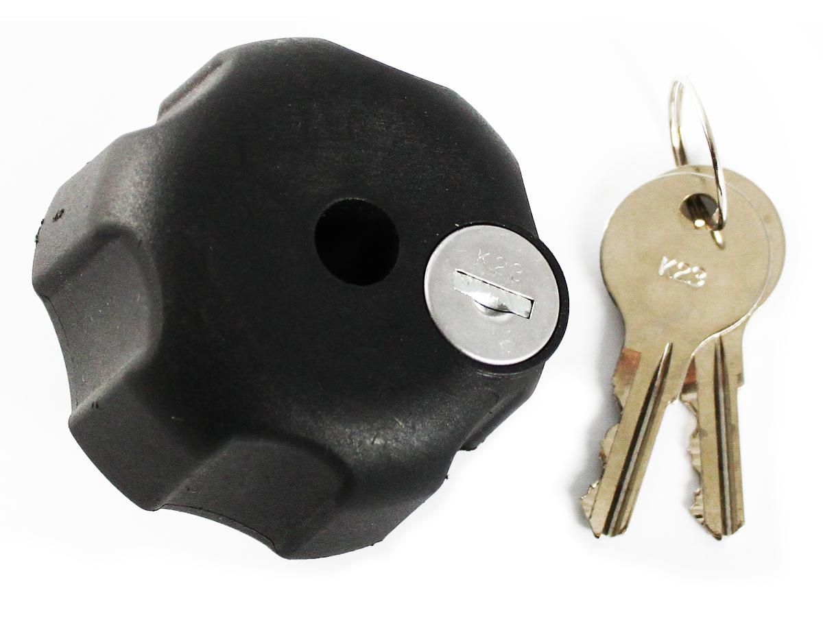 RAM Mounts - RAM-KNOB6LU - Bouton unpkd avec serrure à clé