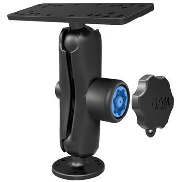 RAM Mounts - RAM-S-111 - RAM SECURE ELECTRONIC MOUNT Pin-Lock Universal Marine Electronic Mount, Mobile phone/Smartphone,Tablet/UMPC, Active holder,