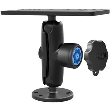 RAM Mounts - RAM-S-B-111U - UNPKD RAM SECURE ELECTRONICS MOUNT 6 1/4