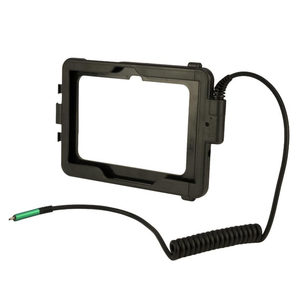 RAM Mounts - RAM-TC-SAM54CU - RAM Mounts UNPKD RAM TOUGH-CASE WITH  torsadé CABLE FOR TAB ACTIVE  PRO