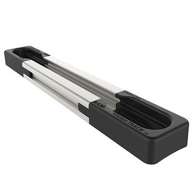 RAM Mounts - RAM-TRACK-EXA-3U - UNPKD 3Inch EXTRUDED ALUM TRACK W/ END CAPS