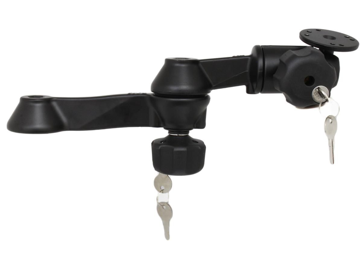 RAM Mounts - RAM-VB-110-1LU - UNPKD RAM DBL SWING ARM OCT SOCKET LOCK